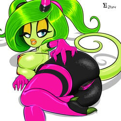 2014 2d anus areola ass big_breasts breasts deadly_six erect_nipples female grey_impact nipples presenting presenting_hindquarters pussy sega skimpy solo sonic_(series) sonic_lost_world sonic_the_hedgehog_(series) zeena zeti zeti_(species)