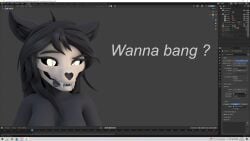 1girls anthro bedroom_eyes blender breasts english_text female furry girl inviting inviting_to_sex looking_at_viewer mal0 mammal meme open_mouth scp-1471 scp-1471-a sex_request suggestive suggestive_look talking_to_viewer text tongue tongue_out
