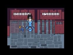 animated animated animated martlet_(undertale_yellow) original_character pixel_animation pixel_art prison_cell tagme undertale undertale_(series) undertale_yellow