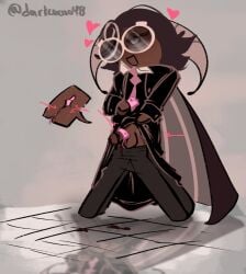 cookie_run cookie_run_kingdom cum cum_squirt darkcacao98_(artist) espresso_cookie vibrator_in_ass
