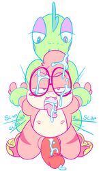 2013 ahe_gao anal balls big_penis cum dragon erection eyewear furry furry_only gay girly glasses hair male messy nipples nude octii open_mouth penis psyredtails salamander sex sneakers tongue tongue_out