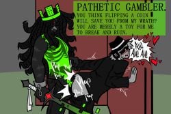 1x1x1x1 1x1x1x1_(forsaken) 2boys anal blush chance_(forsaken) cloudedmind233 forsaken_(roblox) gay gay_sex holding_arm long_hair plap plapping roblox roblox_game sweat yaoi