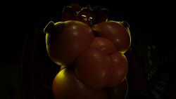 1girls 3d 3d_model 3d_render _crycat_ animatronic animatronic_female bbw big_breasts big_thighs breasts brown_hair brown_skin brown_skinned_female chubby chubby_female completely_naked completely_nude completely_nude_female dark_image erect_nipples female female_only five_nights_at_freddy's fnaf fox fox_ears fox_girl foxy_(fnaf) glistening glistening_body glowing_eyes huge_breasts huge_thighs large_breasts nude nude_female shiny_ass shiny_breasts shiny_butt shiny_hair shiny_skin solo solo_female solo_focus thick_thighs thighs