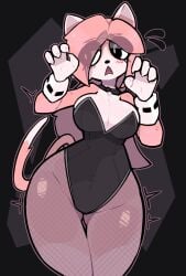 1girls anthro ass ass atlyss black_clothing breasts bunny_girl bunnysuit claw_pose female female_focus female_only fishnets flustered furry furry_ears furry_female hips hourglass_figure huge_ass huge_breasts large_ass large_breasts large_thighs movailarts pink_hair poon_(atlyss) tail thick_thighs thigh_gap thighs
