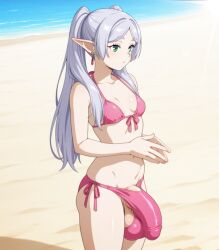 1futa 1futanari 1girls absurdres after_sex aged_up ai_generated alternate_body_type alternate_breast_size areola areola_slip areolae ass ass_focus balls beach before_and_after big_ass big_breasts big_nipples bikini bimbo blush blushing_at_viewer bottom_heavy breast_expansion breast_suppress breasts breasts_bigger_than_head breasts_out bubble_butt cleavage cock covered_nipples covering_breasts cowboy_shot cum cumming curves curvy curvy_body curvy_figure curvy_hips dickgirl elf elf_ears elf_female elf_girl erect_penis erection expansion expansion_sequence female_focus frieren frieren_beyond_journey's_end full_body fully_clothed fully_clothed_female futa_only futa_sans_pussy futanari futanari_only gigantic_breasts girly green_eyes grey_hair gyaru heteronaked hi_res high_resolution highres hips horny horny_female hourglass_figure huge_ass huge_balls huge_boobs huge_breasts huge_butt huge_cock huge_testicles huge_thighs kingdesperadow3 long_hair long_hair_female mage medium_ass medium_breasts medium_penis muscular naked_female navel nipples nude nude_female one-piece_swimsuit open_mouth oppai penis puffy_areola pussy sand sea sequence sexy shiny_clothes shiny_skin shortstack smile solo solo_female solo_focus solo_futa stable_diffusion standing standing_female string_bikini swimsuit testicles thick_ass thick_legs thick_thighs thighs trans transformation upper_body veiny_penis voluptuous voluptuous_female walking white_hair wide_hips worship
