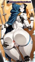 1girls 2025 after_anal after_sex ai_generated artist_name ass bathroom blue_eyes blush cum cum_on_ass cumdrip destiny_(game) destiny_2 electroworld exo_stranger female hi_res high_quality high_resolution highres honeycomb_(pattern) on_floor patreon patreon_username silk solo spider_web stable_diffusion tile_floor tile_wall tiles watermark