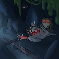 femboy monster_on_male monster_rape shaking slime uck0pka