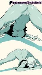 1girls 2025 ai_generated artist_name ass blue_skin breasts breasts breasts bust chest colored_skin electroworld elizabeth_liones female flexible hi_res high_quality high_resolution highres long_hair navel patreon patreon_username seven_deadly_sins split stable_diffusion watermark
