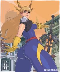 2d 2d_animation animated animated bangs big_ass big_breasts blonde_female blonde_hair blonde_hair demon demon_girl emo goth goth_girl magik_(illyana_rasputin) magik_(marvel_rivals) magik_(retro_x-uniform) marvel marvel_rivals mutant mutant_(marvel) russian russian_girl