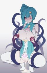 1girls balala_the_fairies balala_the_fairies_miracle_dance blue_hair breast_sucking breasts cum cum_inside female lactation legwear magical_girl milk nipples pink_hair ponytail precure pretty_cure pussy star_(symbol) star_hair_ornament tattoo thighhighs white_legwear y9ru yaya_(balala_the_fairies)