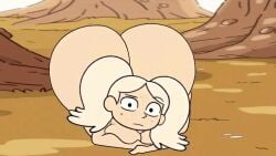 1girls 2d animated ass bangs big_ass big_breasts breasts breasts_pressed_against_floor bubble_ass bubble_butt completely_nude completely_nude_female edit fat_ass female female_only frown frowning full_body hilda_(series) huge_ass looking_at_viewer marra naked naked_female nude nude_female outdoors outside presenting presenting_ass rt34s shaking_ass shaking_butt showing_off solo solo_female straight_bangs tasteofchoklit_(edit) twintails twintails_marra_(hilda)