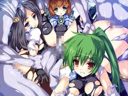 3girls magical_girl monster multiple_girls rape walpurgis