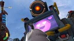 apex_legends caustic_(apex_legends) cock_vore gay humiliation machine macro micro pathfinder_(apex_legends) penis pyro_enthusiast snuff