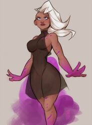 big_ass big_breasts big_thighs breasts bust busty chest curvaceous curvy curvy_figure dark-skinned_female dark_skin digital_media_(artwork) female hips hourglass_figure huge_ass huge_breasts huge_thighs large_ass large_breasts large_thighs legs marvel marvel_comics marvel_rivals mature mature_female mutant mutant_(marvel) ororo_munroe slim_waist storm_(marvel_rivals) storm_(x-men) thick thick_hips thick_legs thick_thighs thighs tomphelippe voluptuous waist wide_hips wide_thighs x-men