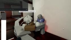 1boy1girl :3 ass bent_over bent_over_counter cum cum_inside large_ass large_breasts partially_clothed_female roblox roblox_game roblox_studio robloxian sound tagme vaginal_penetration video zeen_dev