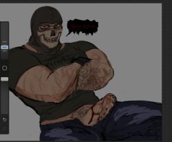 ghost (modern warfare 2) from call of duty by topkilling