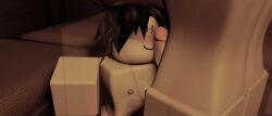 2boys 3d animated animated azure_(forsaken) black_hair blush blushing_male cock_worship dick dick_worship forsaken_(roblox) gay naked naked_male penis penis_on_face penis_out roblox roblox_avatar roblox_game robloxian two_time_(forsaken) white_body white_skin