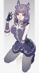 1girls angry balala_the_fairies balala_the_fairies_(2008) clothing cum cum_inside female hand_on_penis magical_girl open_mouth pantyhose penis pretty_cure purple_dress purple_eyes purple_hair solo y9ru yan_lily