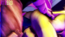 alien anal anal_sex anal_sex animated animation backshots bioware bird cum_in_ass cum_inside cum_leaking_out_of_anus furry garrus_vakarian gay mass_effect penetration pmv rtzero spanking_ass sparkx tagme turian video