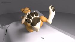 3d animated anthro ass big_breasts breasts canine chest_tuft digimon dildo female fox fur insertion lowres mammal masturbation nude orgasm penetration pussy renamon sex_toy solo spread_legs spreading thick_thighs tuft vaginal_penetration wide_hips wolvalix yellow_fur