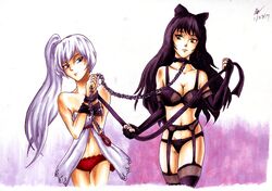 blake belladonna from rwby by oddballotaku
