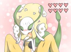 24651 breasts faceless_male female florges furry heart human licking male mammal nintendo oral oral_sex penis pokemon pokephilia sex tongue video_games