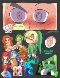 2d a_link_between_worlds ball_sucking big_ass blonde_hair blue_eyes blue_hair blue_sclera blue_skin breath_of_the_wild clothing color cowgirl_position cum dark_skin dress erection_under_clothes female fi fingering fish_girl gerudo green_eyes green_hair hylian hyrule_warriors kokiri lana_(the_legend_of_zelda) light_skin link long_hair looking_pleasured lorulian loving_it male malon mipha multiple_girls nintendo nude ocarina_of_time on_model open_mouth orgasm_face penis pink_eyes plump_labia pointy_ears princess_hilda princess_ruto princess_zelda purple_eyes purple_hair pussy red_hair red_skin redmatzoo riju saria short_hair skinny skyward_sword small_breasts smile stretched_pussy teenager the_legend_of_zelda toon_link vaginal_penetration yellow_eyes zelda_(a_link_between_worlds) zora