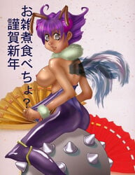 capcom clothing darkstalkers medium_breasts peruperu q-bee tagme translation_request