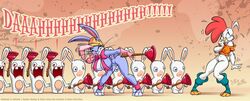 anthro choo-choo_the_chicken christianity easter_booby easter_bunny eltonpot esther_b holidays monster_girl public_domain rabbid raving_rabbids rayman_(series) ubisoft