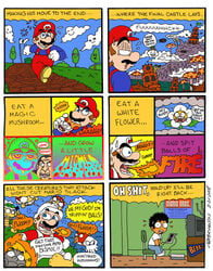 blooper cheep_cheep goomba hammer_bros. koopa_troopa mario mario_(series) multiple_images nintendo spiny straight_hair super_mario_bros. super_mario_bros._(nes) tagme thebigmansini