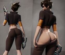 1girls 3d 3d_(artwork) 3d_model ass ass_bigger_than_head big_ass big_thighs breadblack bubble_ass bubble_butt curvy curvy_body curvy_female curvy_figure curvy_hips fat_ass flashing huge_butt huge_thighs looking_at_viewer massive_ass massive_thighs overwatch presenting_ass presenting_butt thick_ass thick_legs thick_thighs thighs thunder_thighs thunderthighs tracer wide_hips wide_thighs