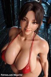 3d ai_generated alisai752 fatal_fury huge_ass huge_breasts king_of_fighters mai_shiranui street_fighter street_fighter_6 tagme