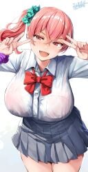 belko original original_character pink-haired_gyaru_(belko) tagme