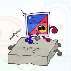 battle_for_dream_island battle_for_dream_island_again battle_for_dream_island_elsewhere bfb bfdi bfdia bfdie cum object_shows penetration sidewalky_(bfdie) sticker_(bfdie) tentacle_penis