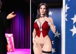 3d bottomless misfittedarfist wonder_woman