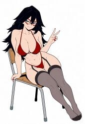 1girls ai_generated boku_no_hero_academia kayama_nemuri midnight_(my_hero_academia) milf nemuri_kayama ryu_(ai_artist)