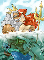 2014 age_difference anthro ariel arthropod ass biceps crab crustacean cum daughter disney disney_princess erection father father_and_daughter father_penetrating_daughter female feral hair half-closed_eyes hand_on_breasts hand_on_chest incest king_triton long_hair looking_back looking_down male manly marine medium_breasts mermaid muscles navel nipples nude open_mouth orgasm outdoors parent penetration penis pussy r_ex scalie sebastian_(disney) sex straight teenager teeth the_little_mermaid tongue vaginal_penetration vein veiny_penis water wet