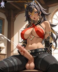 1futa 1futanari adult adult_female ahe_gao ahegao ahegao_face ai_generated animal_ears balls ballsack bangs bare_shoulders big_breasts black_hair blonde_hair blue_eyes boobs breasts bust busty busty_female busty_girl cock criss-cross_halter cum dark-skinned_female dark_skin dehya_(genshin_impact) diagonal_bangs dick dickgirl earrings ejaculating ejaculating_cum ejaculation female fingerless_gloves foreskin futa futa_masturbation futanari futanari_masturbation genshin_impact girl gloves halterneck handjob hoyoverse kemonomimi large_breasts lion_ears lion_girl machine_muse masturbation mature mature_body mature_female midriff mihoyo multicolored_hair navel navel_fetish open_mouth orgasm orgasm_face pants penis rolling_eyes semen sexy sexy_body solo sperm streaked_hair sumeru_girls testicles tits tongue_out trans trans_woman uncensored watermark