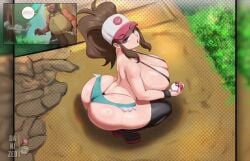 animated dakized hilda_(pokemon) pokemon sound sound_warning tagme video voluptuous_female