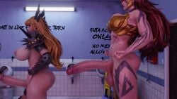 3d_animation abs angela_(aldrif_odinsdottir) areolae ass black_cat_(marvel) black_hair blonde_hair breasts breasts_size_difference clothing corpus_spongiosum emma_frost emma_frost_(marvel_rivals) english_text erection felicia_hardy fenderblender3d full-package_futa futa_only futanari huge_breasts huge_cock huge_testicles large_areolae large_ass large_breasts large_penis large_testicles long_penis magik_(illyana_rasputin) magik_(marvel_rivals) marvel marvel_comics marvel_rivals massive_penis moaning nipples peni_parker peni_parker_(marvel_rivals) penis penis_size_difference prostitution red_hair rogue_(marvel_rivals) rogue_(x-men) scared small_breasts sound testicles text thick_penis thick_thighs thighs throbbing_penis video white_hair