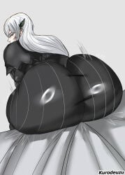 ass_focus big_breasts butt_focus echidna_(re:zero) kurodeuzu sexy_body twerking twerking_on_dick