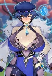 shirogane naoto from genshin impact by ai virelune (yi)