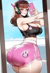 d.va from overwatch by dijiai