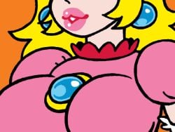 princess peach from mario (series) by woot