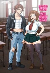 ochako uraraka from boku no hero academia by belmont