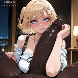 watson amelia from hololive by vantawaifu