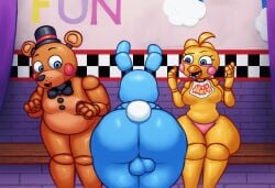 toy bonnie (fnaf) from five nights at freddy's by meowny