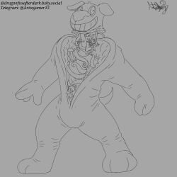 animate_inanimate anthro canid canine duo felid feline fledgedragonfox humanoid kinktober kinktober_2025 living_clothing living_costume lord_of_ink_(fledgedragonfox) male male/male mammal mascot_costume null null_bulge oral oral_penetration penetration restrained restrained_arms restrained_by_tentacles restrained_legs sex tentacle tentacle_in_mouth tentacle_penetration tentacle_sex tentaclejob