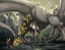 absurd_res agheel anus balls bodily_fluids dragon elden_ring european_mythology feces feces_in_ass feral flying_dragon_agheel fromsoftware genital_fluids genitals halapmir hi_res male male_peeing male_pooping mythological_creature mythological_scalie mythology outside peeing peeing_into_water peeing_outside penis pooping_into_water pooping_outside scalie scat solo steaming_feces urine western_dragon wyvern