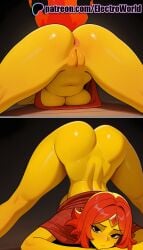 flame princess from adventure time by electroworld
